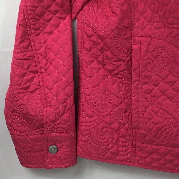 ”CHICO’S LIGHTWEIGHT ROSE QUILTED JACKET” - Picture 5 of 9